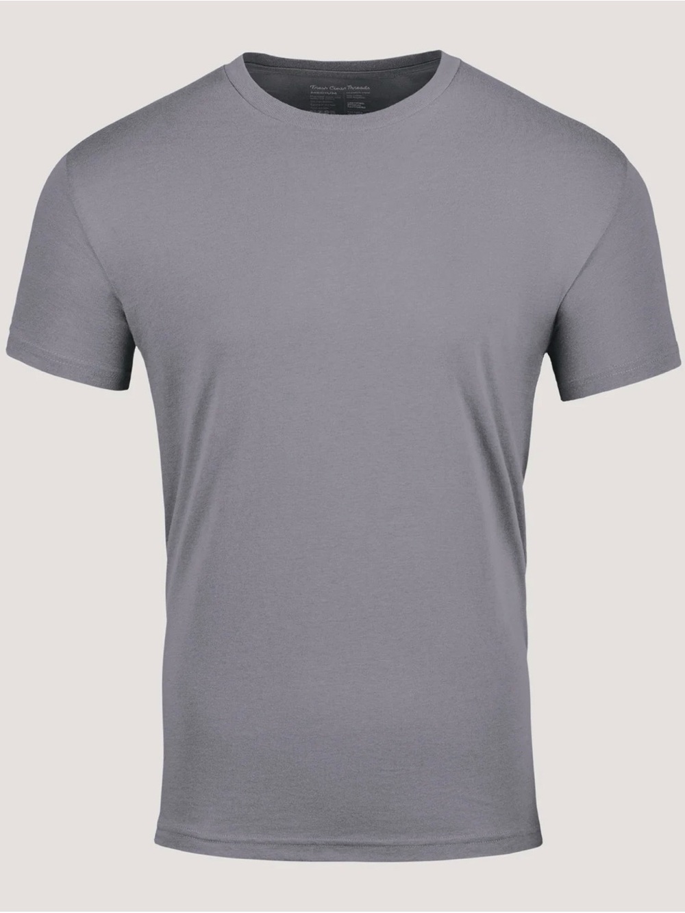 Quiksilver Men's Short Sleeve Crew Tee — Gray